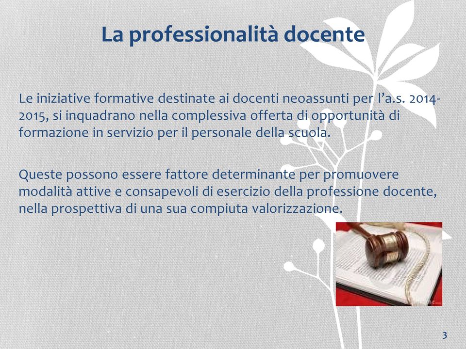 inate ai docenti neoass