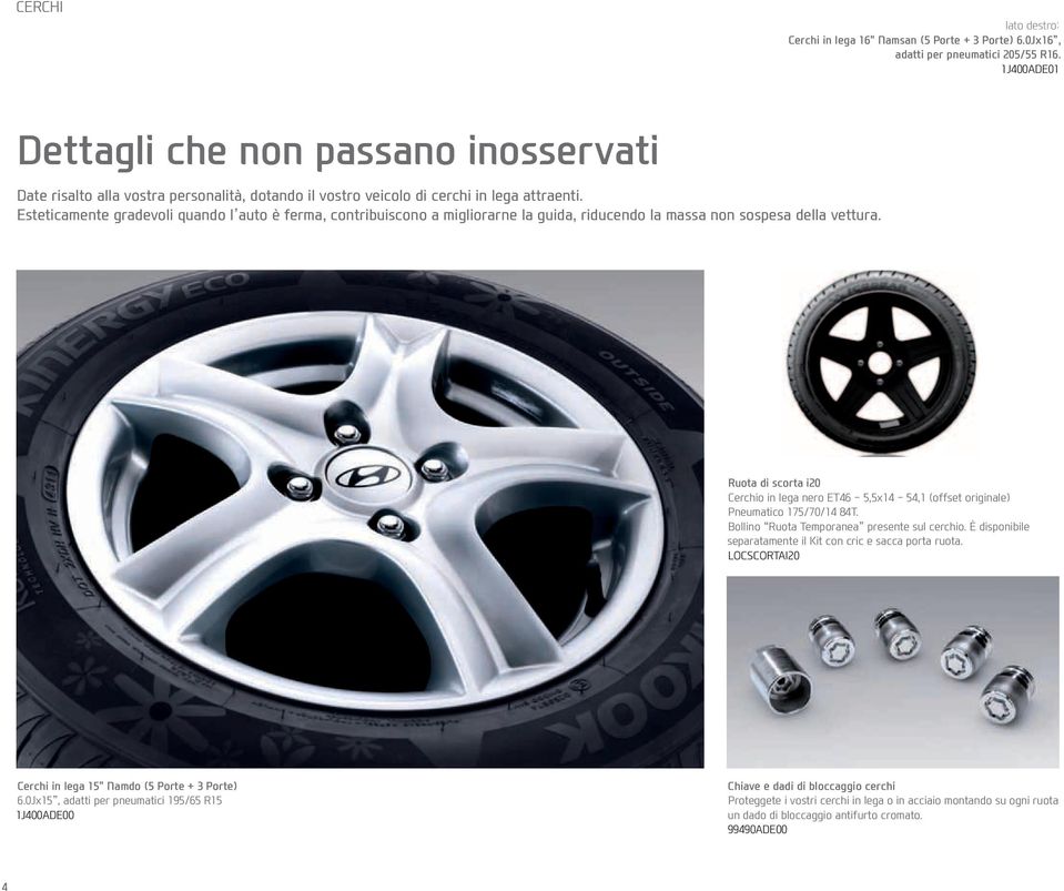 Esteticamente gradevoli quando l auto è ferma, contribuiscono a migliorarne la guida, riducendo la massa non sospesa della vettura.