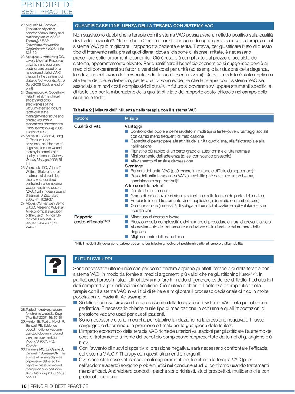 therapy in the treatment of diabetic foot wounds. Am J Surg 2008 [Epub ahead of print]. 24.Braakenburg A, Obdeijin M, Feitz R, et al.