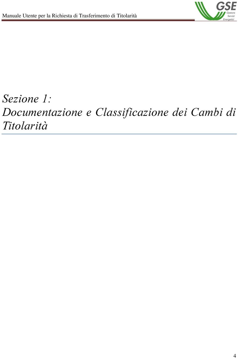 Classificazione