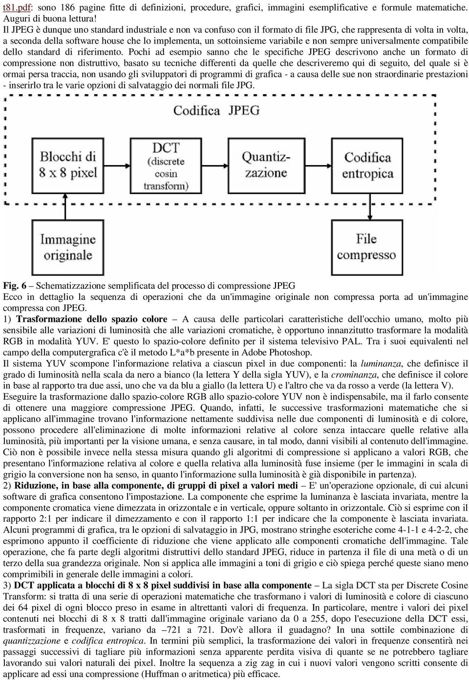 non sempre universalmente compatibile dello standard di riferimento.