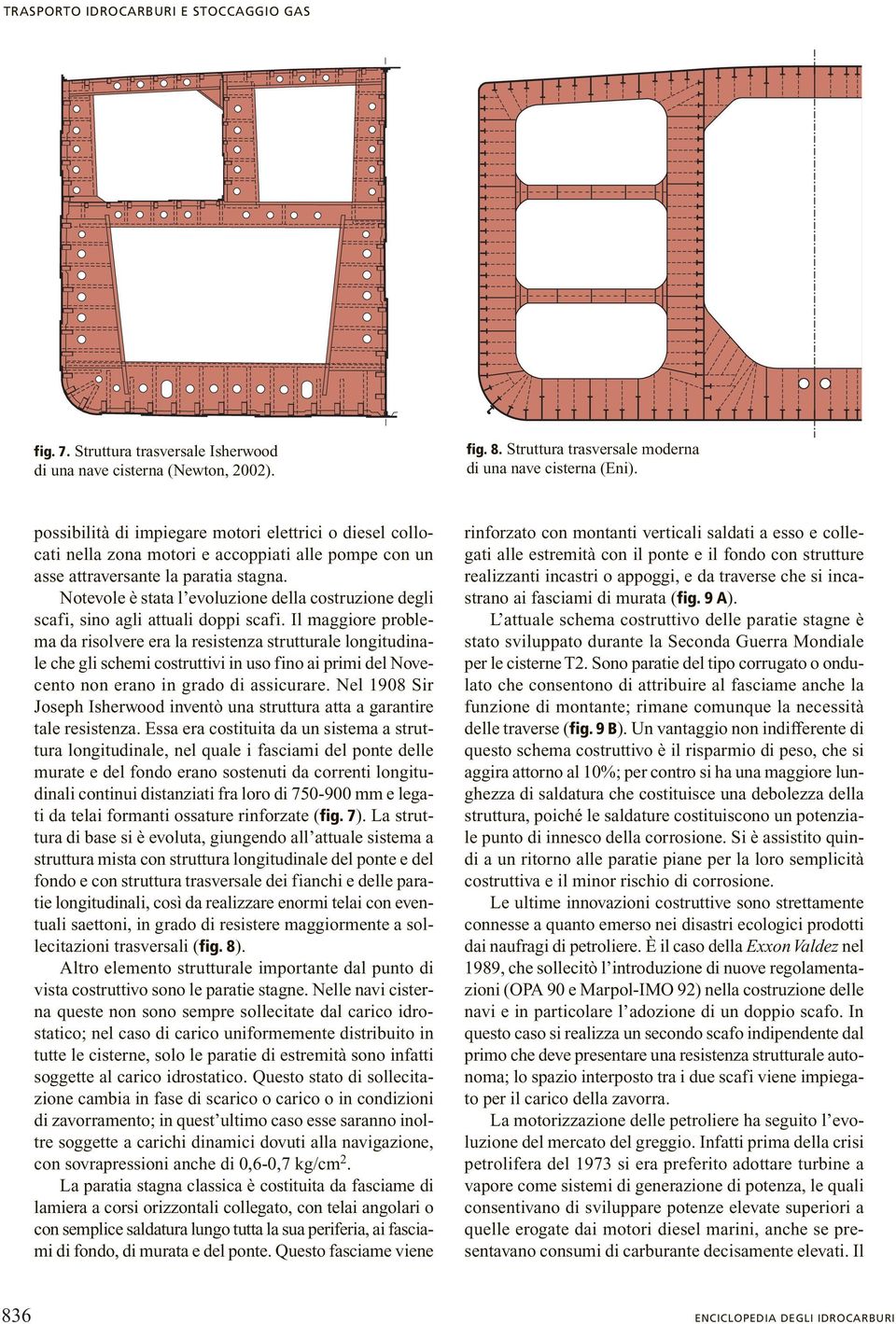 Notevole è stata l evoluzione della costruzione degli scafi, sino agli attuali doppi scafi.