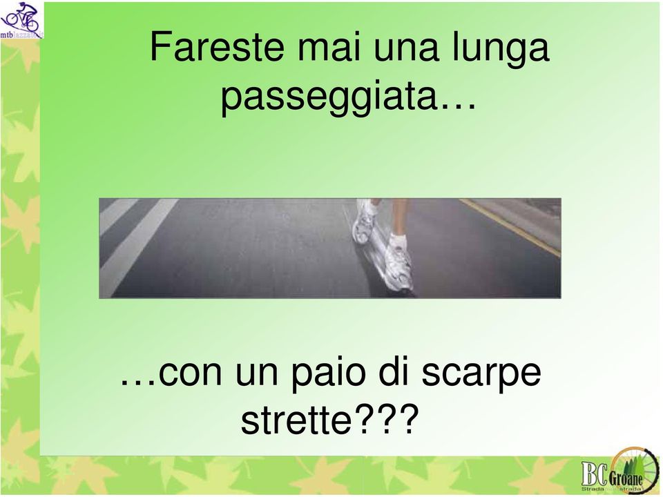 passeggiata con