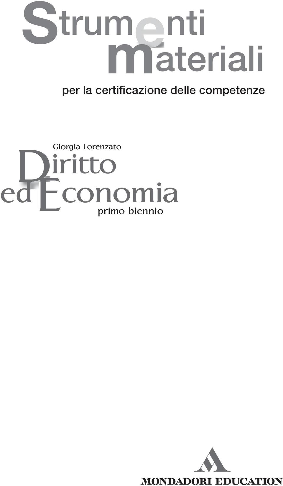 competenze Diritto D ed E