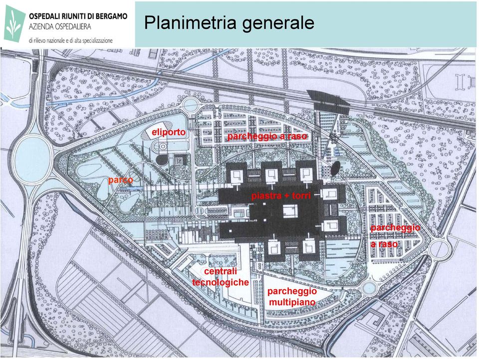 raso centrali tecnologiche parcheggio