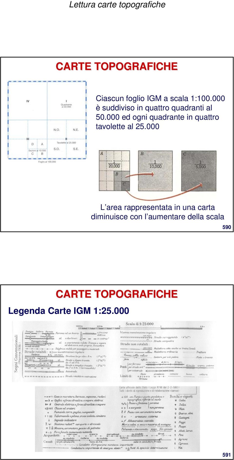 000 ed ogni quadrante in quattro tavolette al 25.