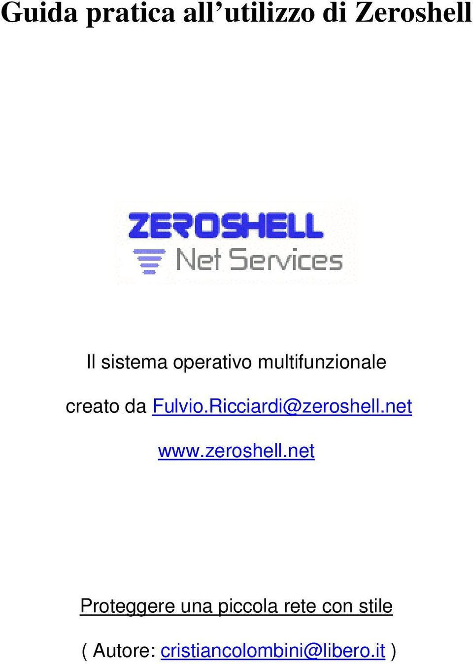 Ricciardi@zeroshell.