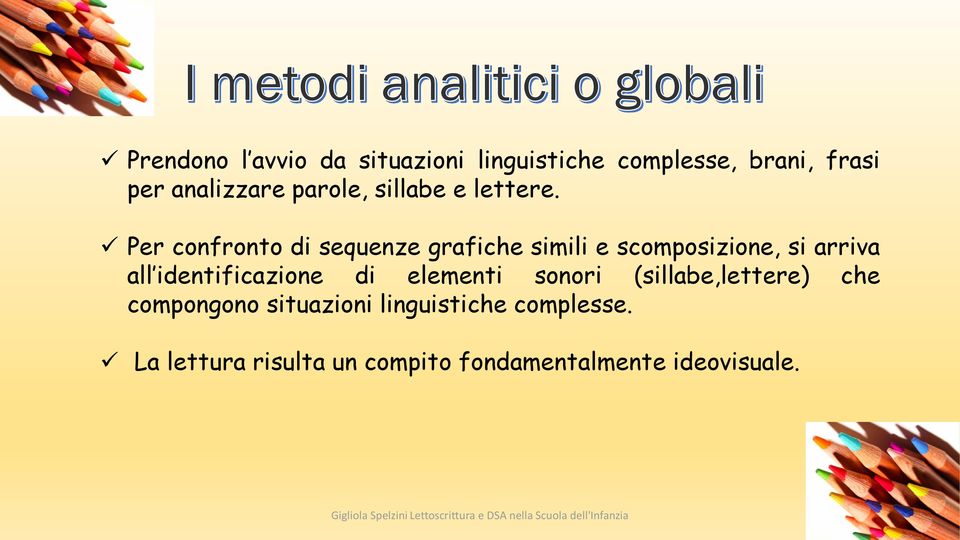 Per confronto di sequenze grafiche simili e scomposizione, si arriva all