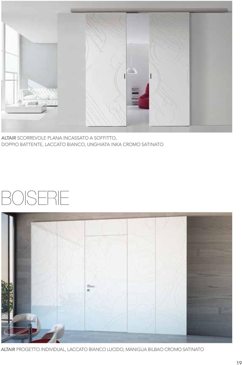 CROMO SATINATO BOISERIE ALTAIR PROGETTO