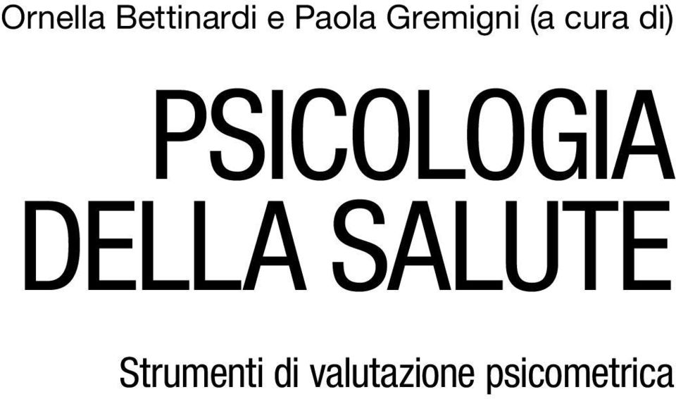 Psicologia della salute