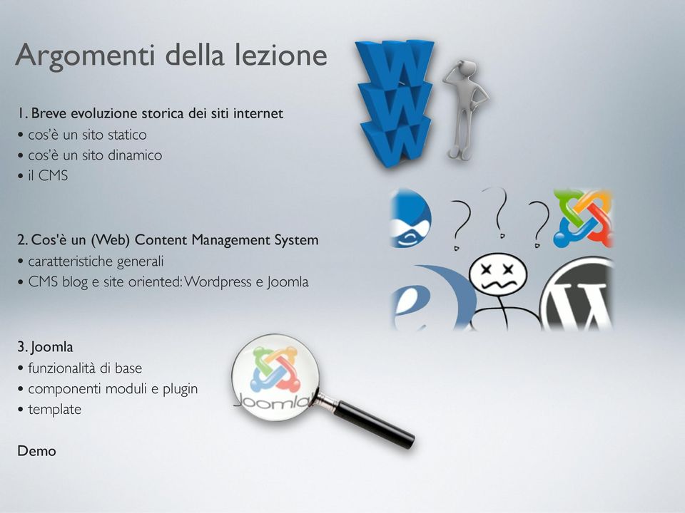 sito dinamico il CMS 2.