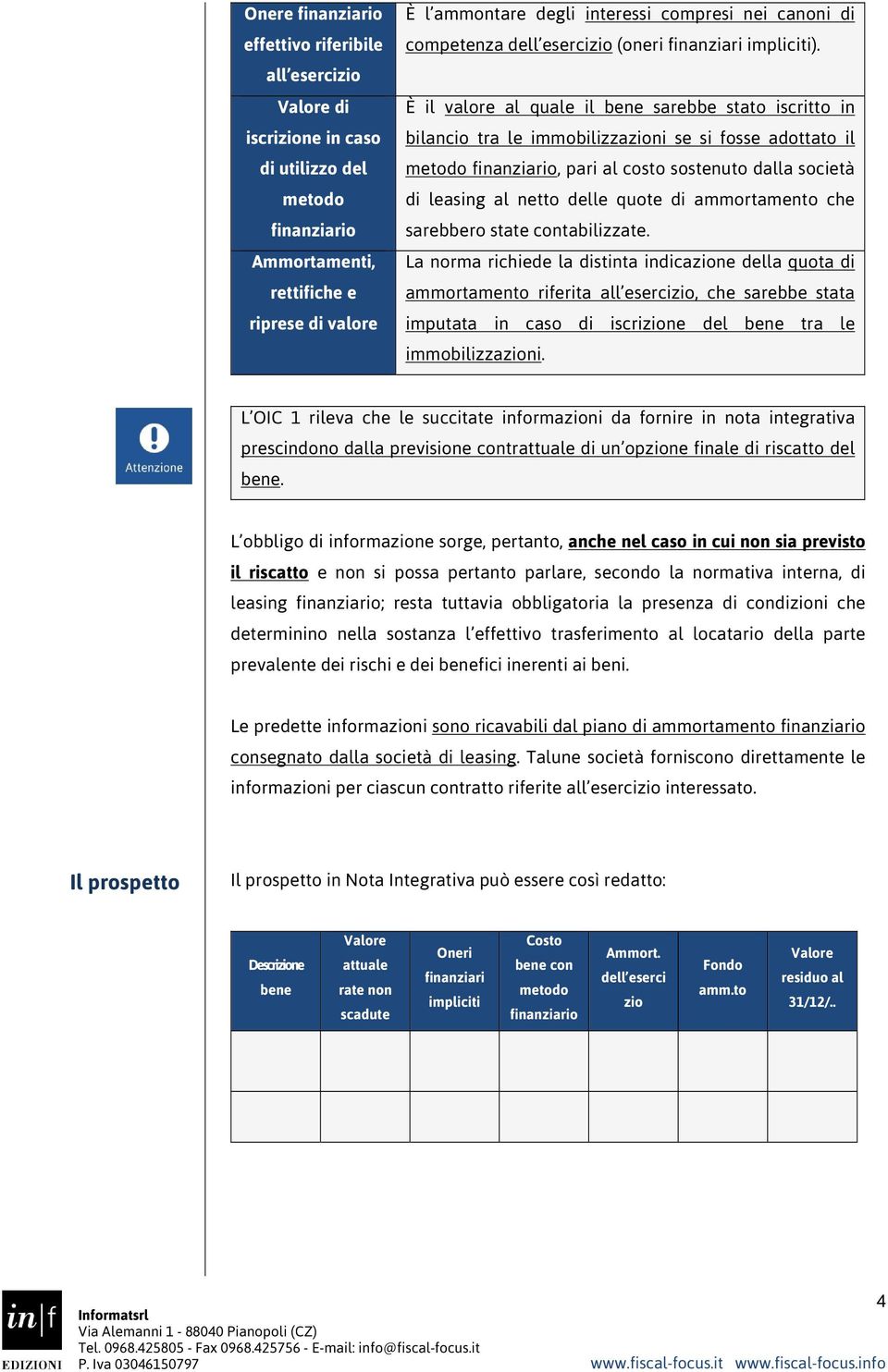 È il valore al quale il bene sarebbe stato iscritto in bilancio tra le immobilizzazioni se si fosse adottato il metodo, pari al costo sostenuto dalla società di leasing al netto delle quote di