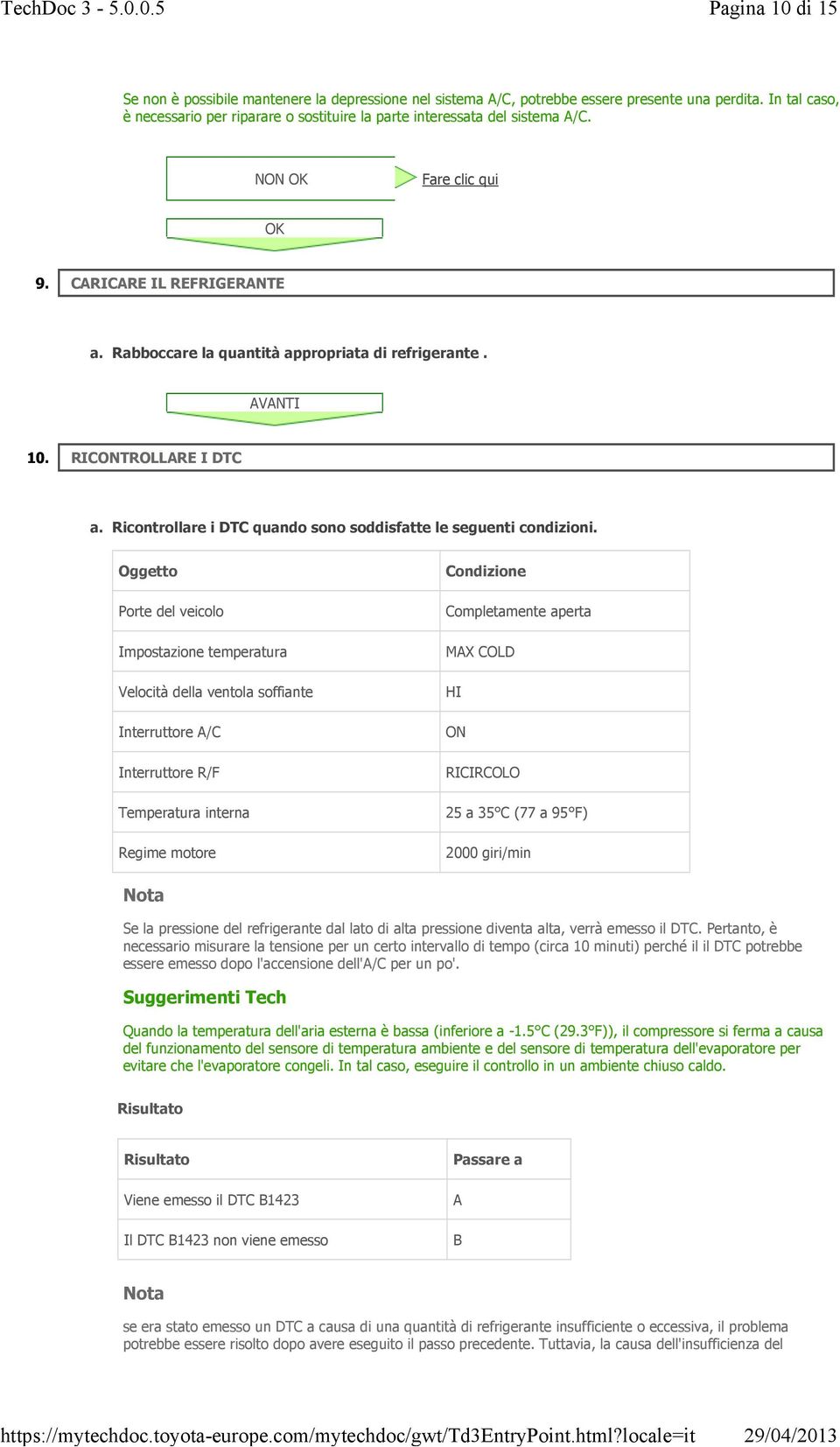 Oggetto Porte del veicolo Impostazione temperatura Velocità della ventola soffiante Interruttore / Interruttore R/F Temperatura interna Regime motore ompletamente aperta MX OLD HI ON RIIROLO 25 a 35