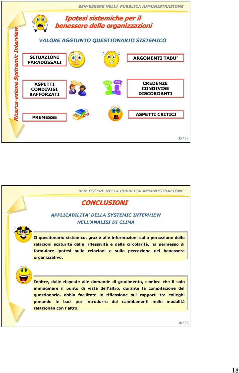 grazie grazie alle alle informazioni informazioni sulla sulla percezione percezione delle delle relazioni relazioni scaturite scaturite dalla dalla riflessività riflessività e e dalla dalla