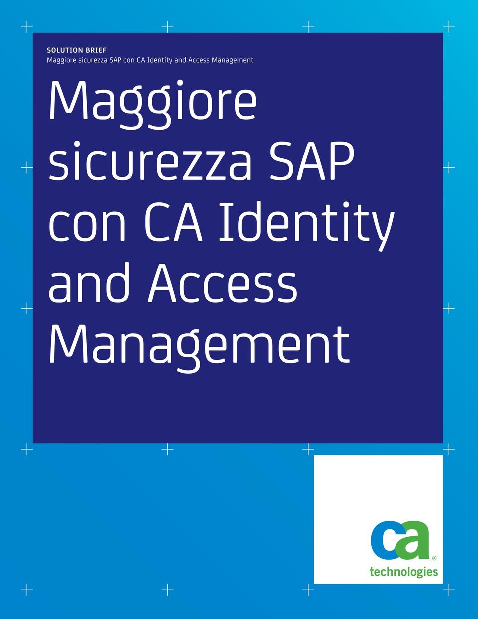 Management Maggiore sicurezza 