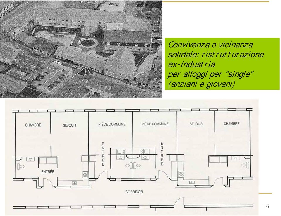 ex-industria per alloggi