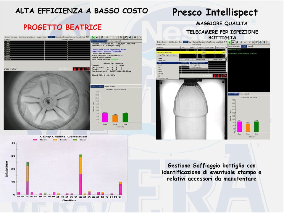 BOTTIGLIA Gestione Soffiaggio bottiglia con