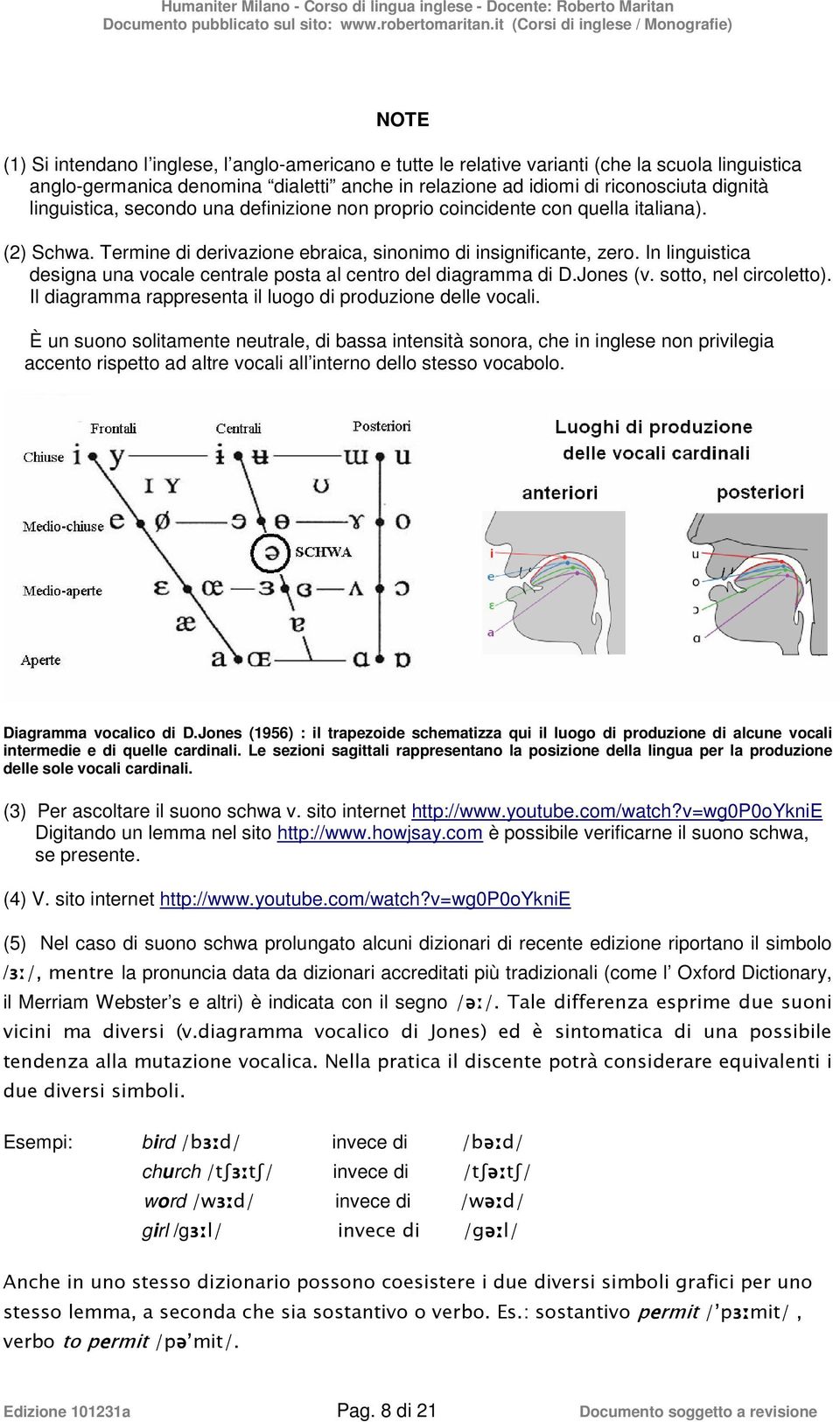 In linguistica designa una vocale centrale posta al centro del diagramma di D.Jones (v. sotto, nel circoletto). Il diagramma rappresenta il luogo di produzione delle vocali.