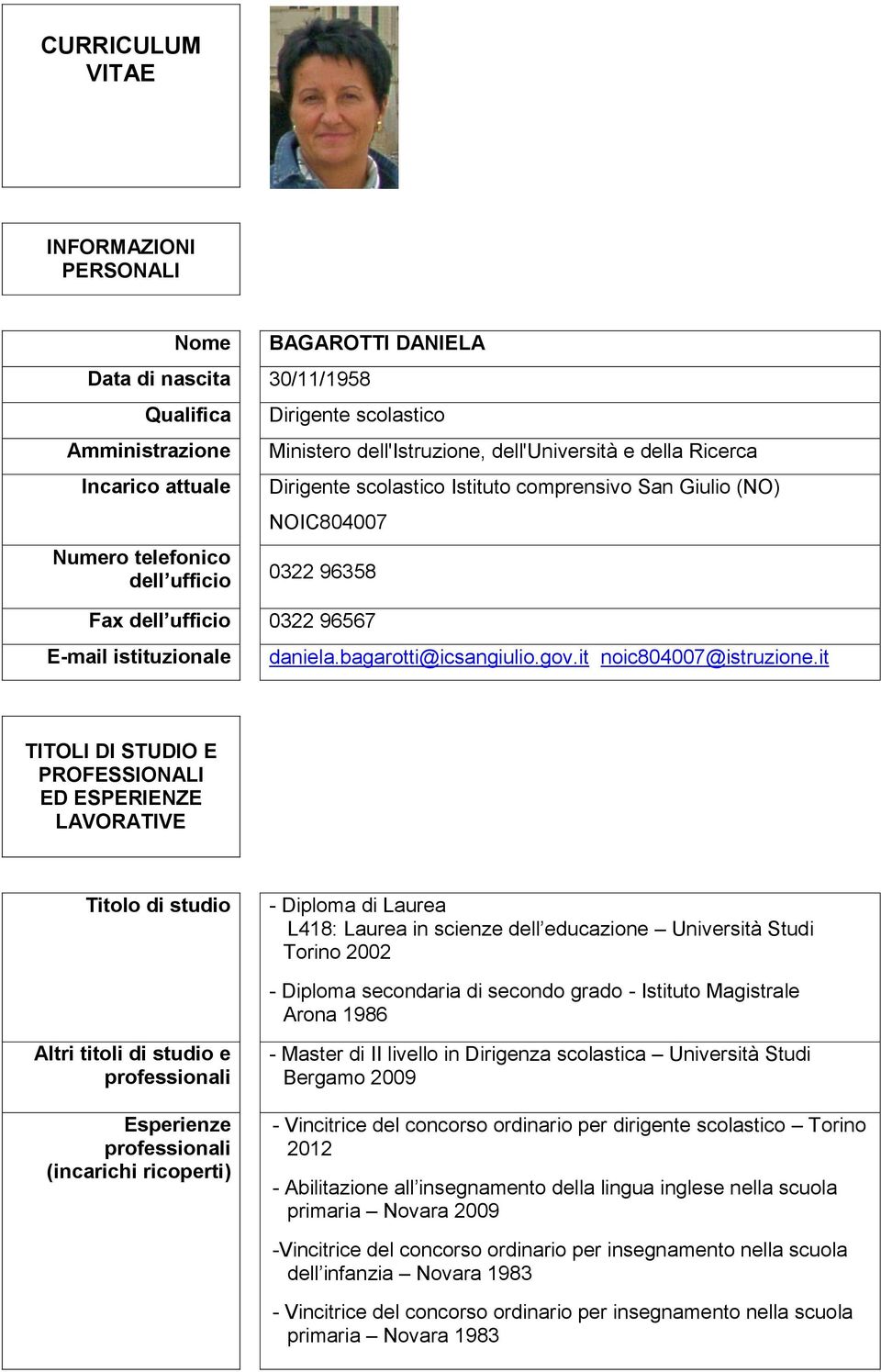 bagarotti@icsangiulio.gov.it noic804007@istruzione.