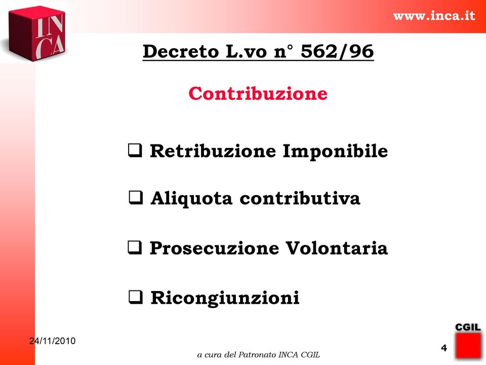 Retribuzione Imponibile