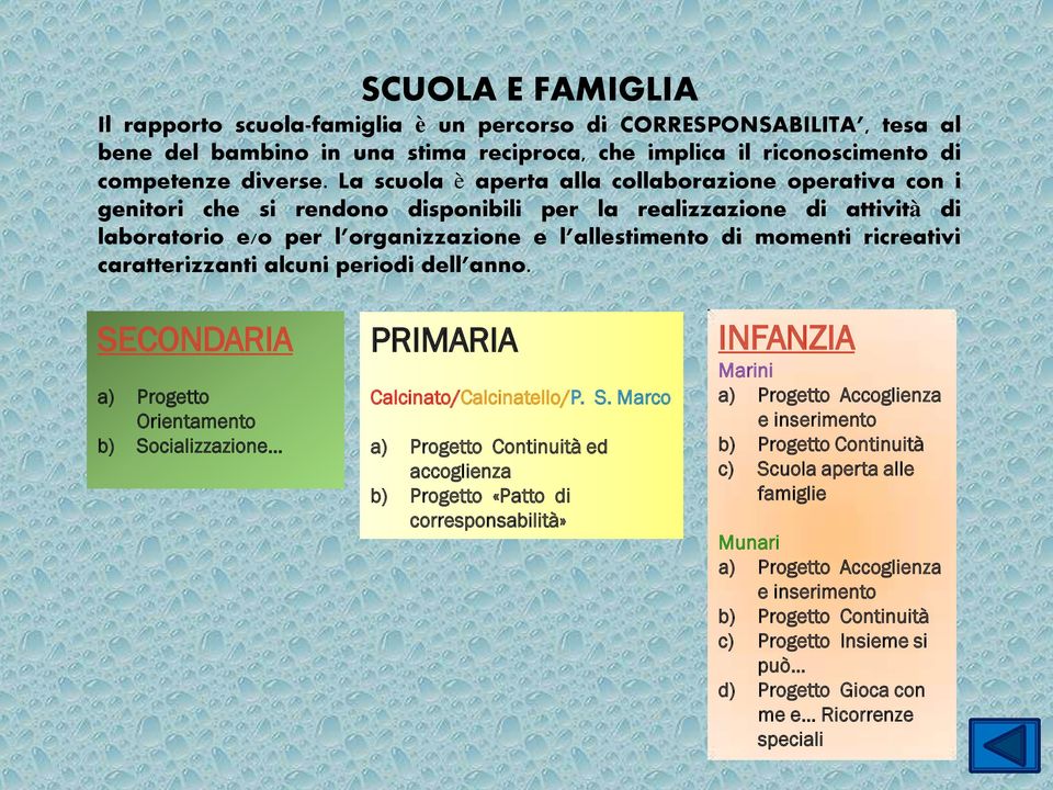 ricreativi caratterizzanti alcuni periodi dell anno. SE