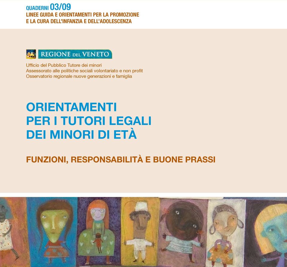 sociali volontariato e non profit Osservatorio regionale nuove generazioni e famiglia