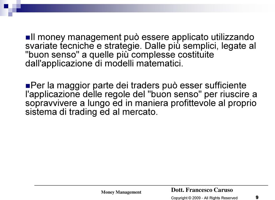 modelli matematici.