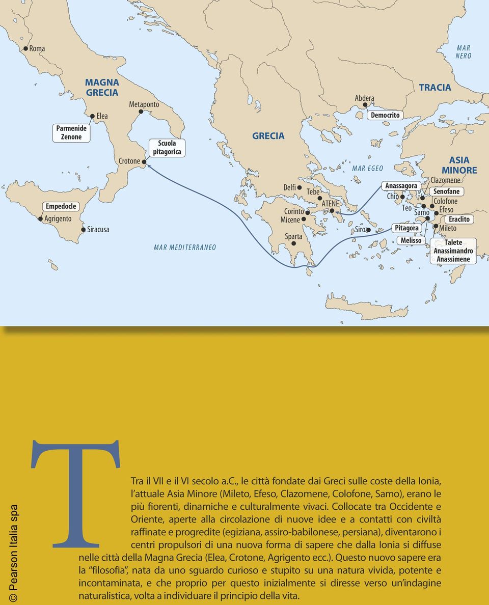 ito Mileto Talete Anassimandro Anassimene Tra il VII e il VI seco