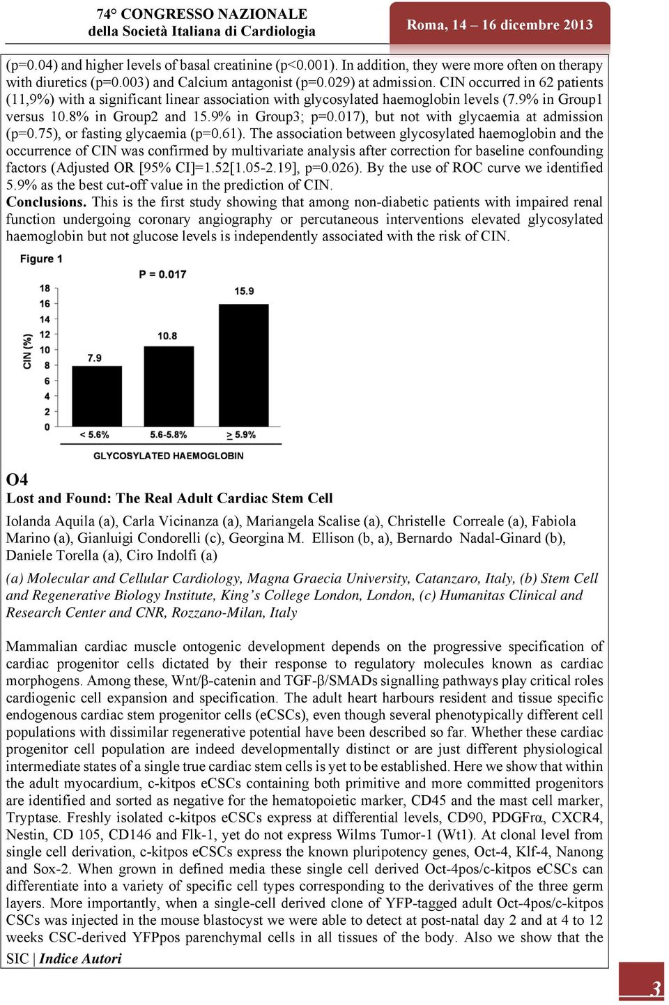 017), but not with glycaemia at admission (p=0.75), or fasting glycaemia (p=0.61).