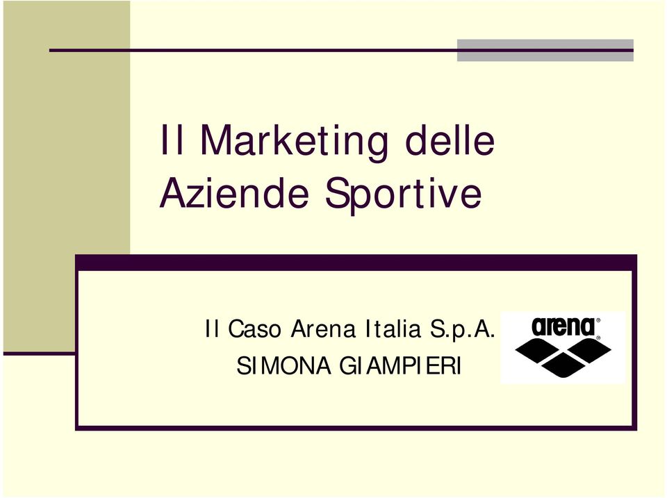 Caso Arena Italia S.