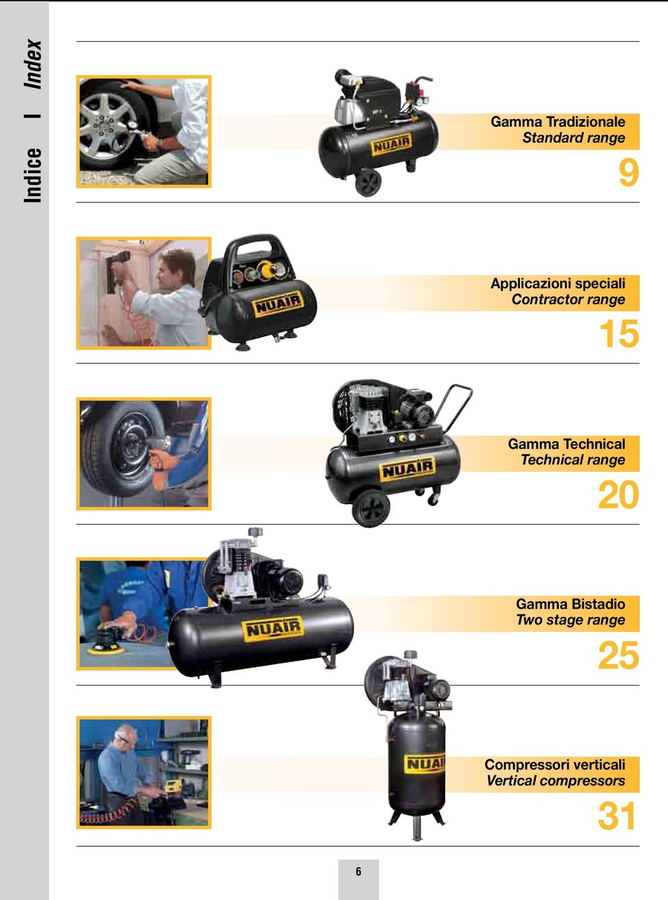 Technical Technical range 20 Gamma Bistadio Two