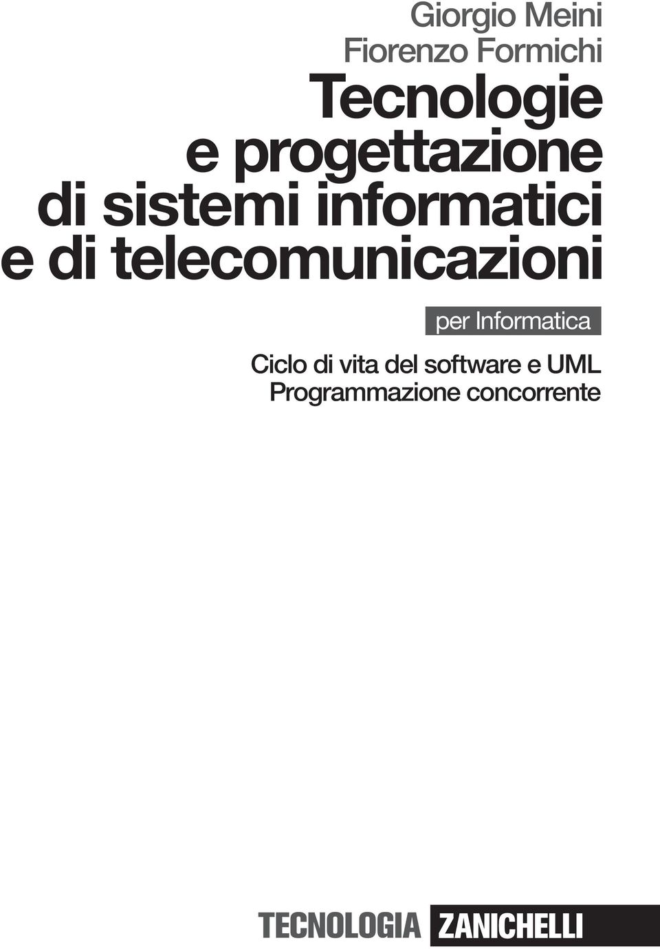 telecomunicazioni per Informatica Ciclo di