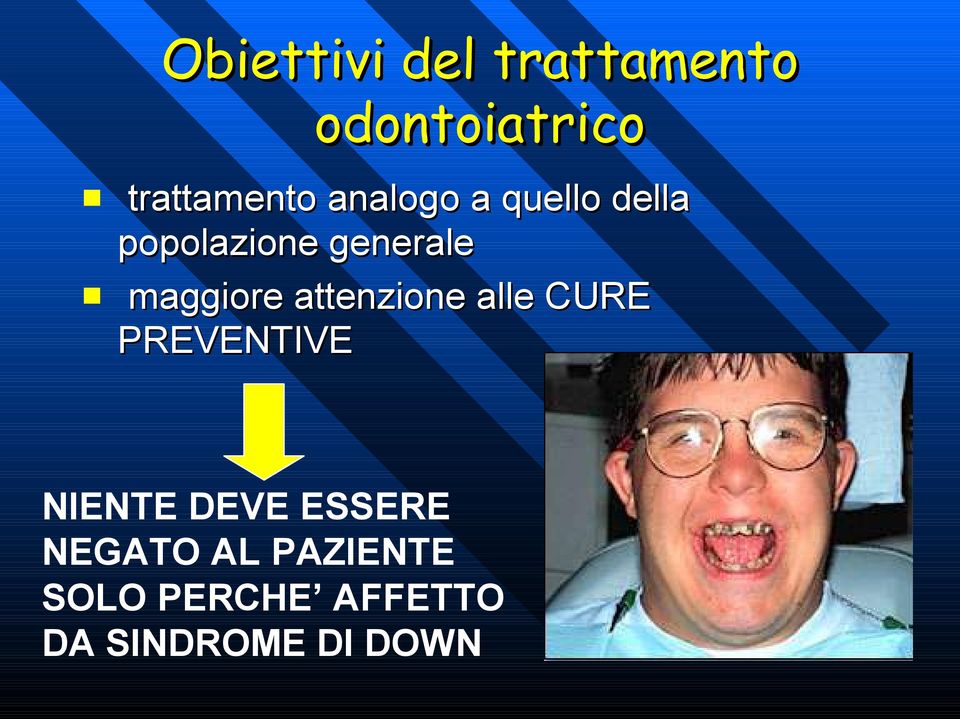 attenzione alle CURE PREVENTIVE NIENTE DEVE ESSERE