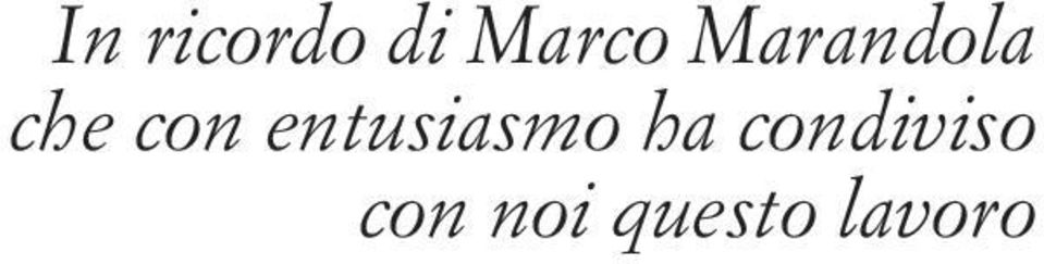 Marco Marandola che con