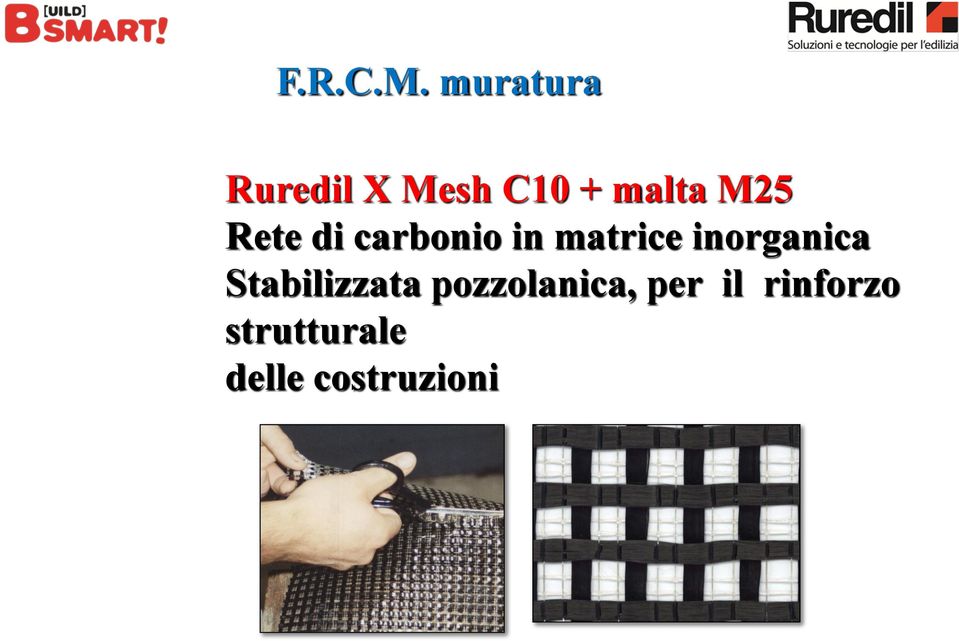 Rete di carbonio in matrice inorganica