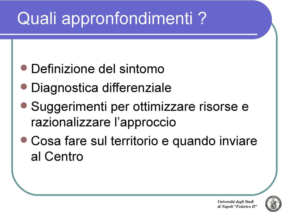 differenziale Suggerimenti per ottimizzare