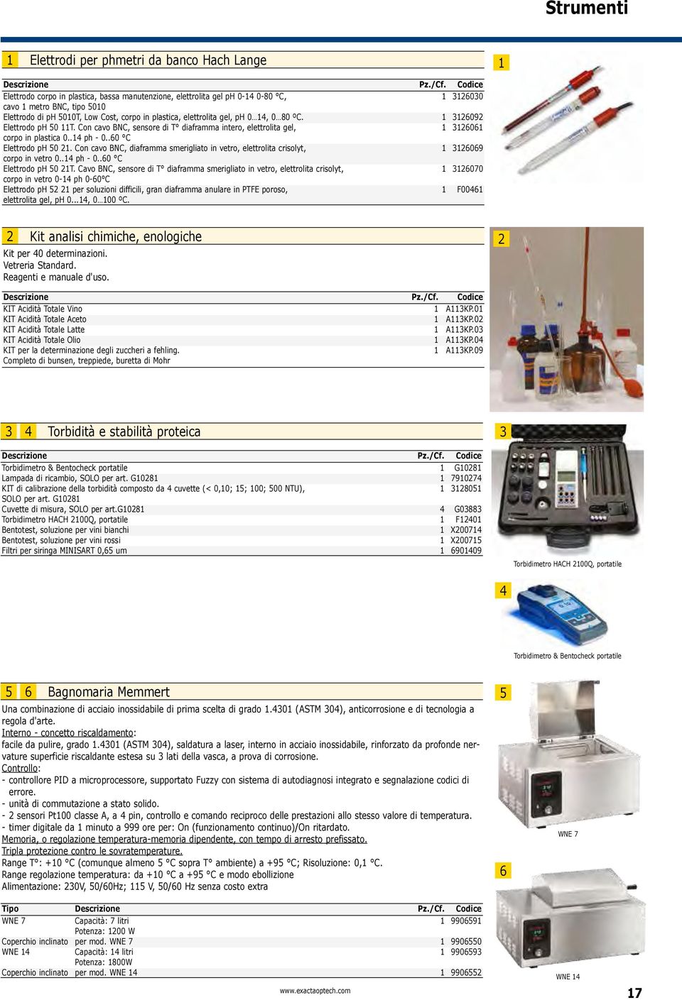 Con cavo BNC, diaframma smerigliato in vetro, elettrolita crisolyt, corpo in vetro 0..4 ph - 0..60 C Elettrodo ph 50 T.