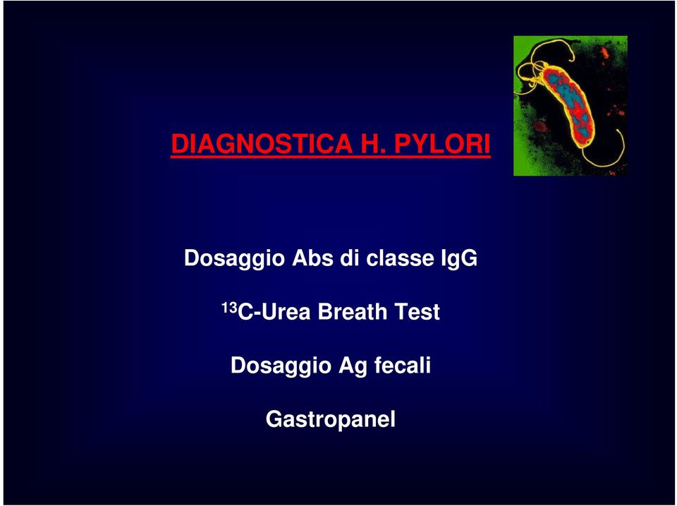 classe IgG 13 C-Urea