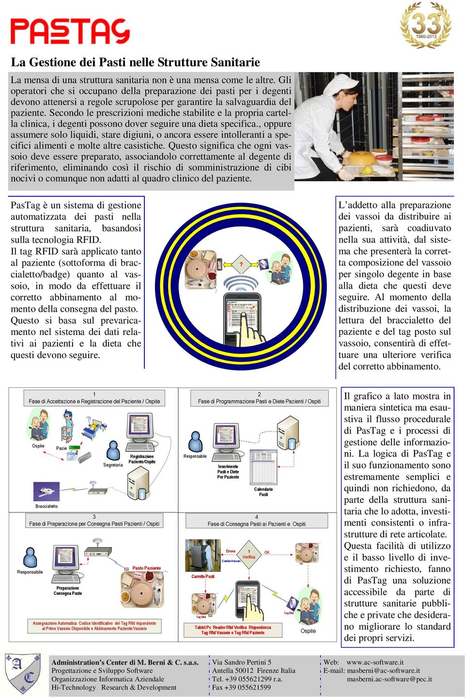 Secondo le prescrizioni mediche stabilite e la propria cartella clinica, i degenti possono dover seguire una dieta specifica.