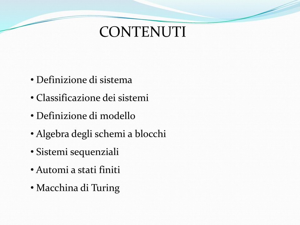 modello Algebra degli schemi a blocchi