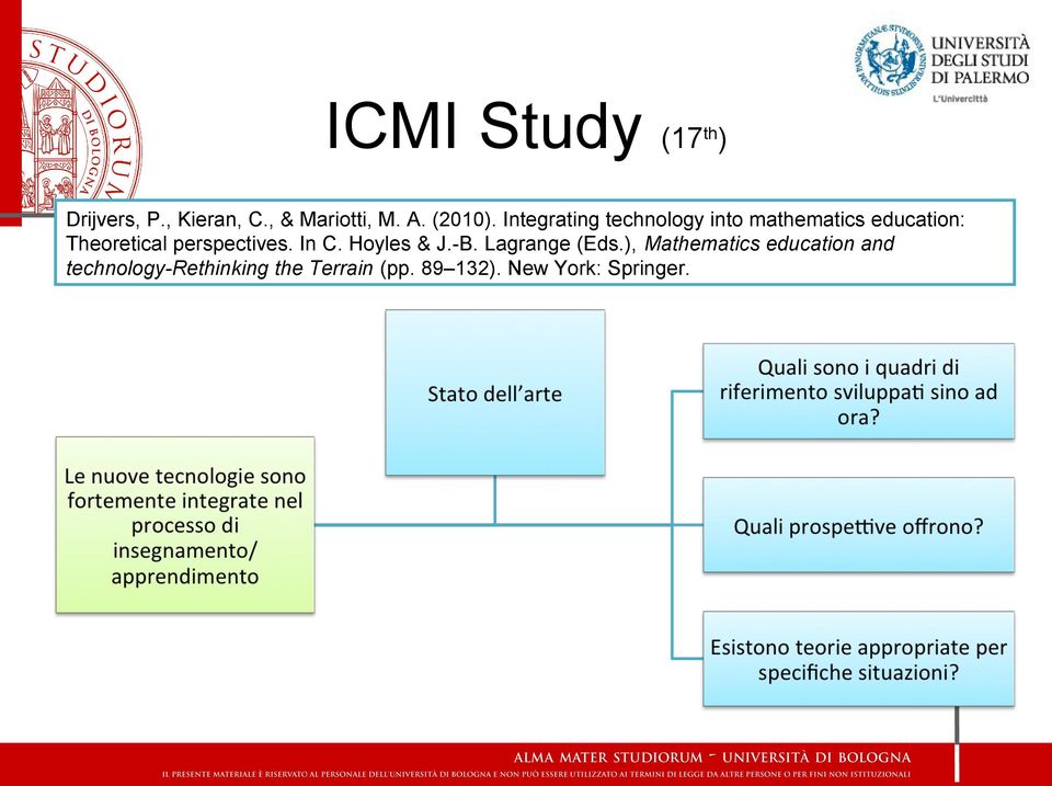 Integrating technology into mathematics education: Theoretical