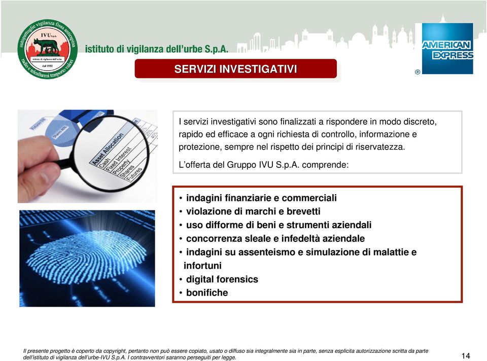 L offerta del Gruppo IVU S.p.A.