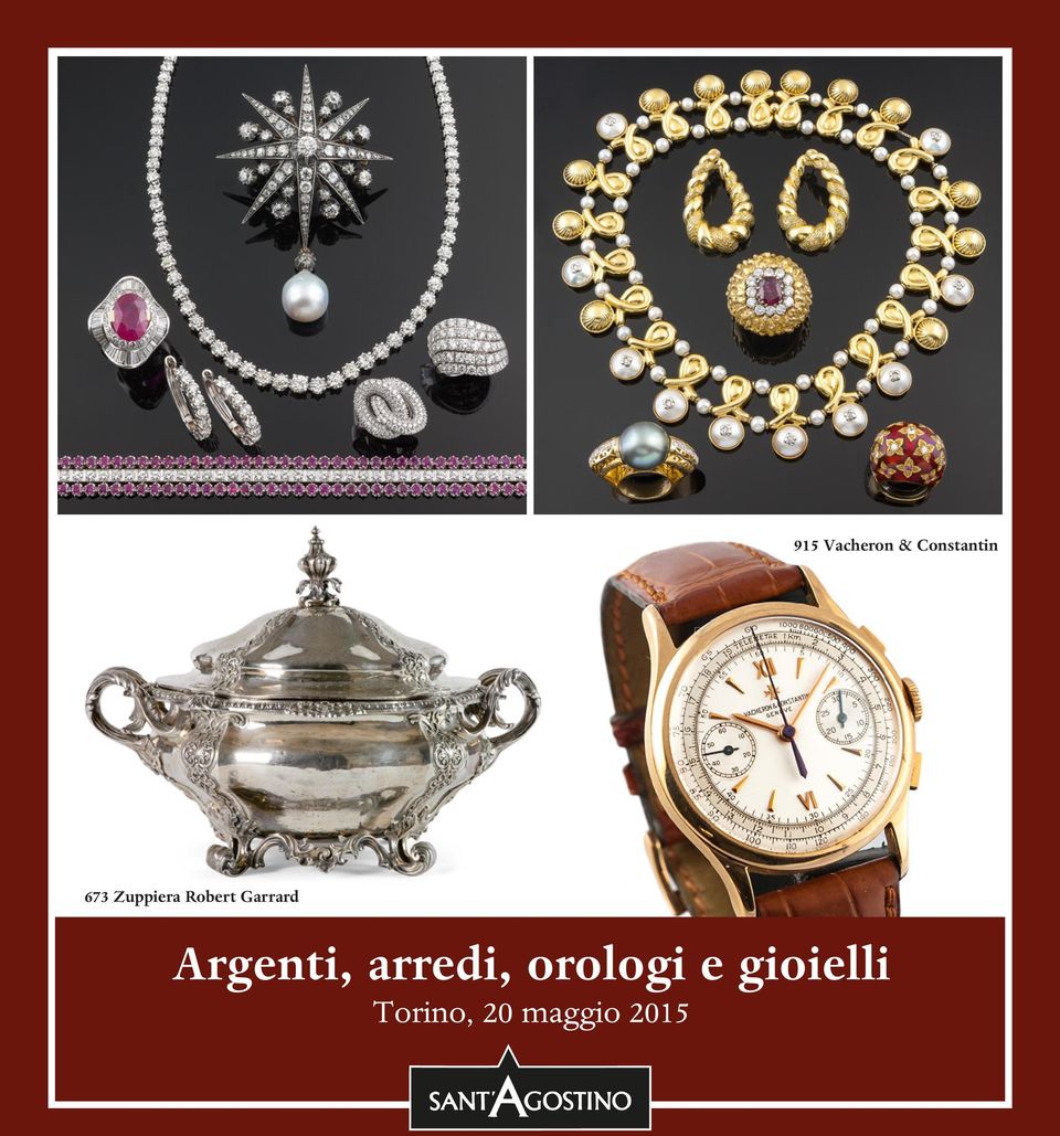 Argenti, arredi, orologi e