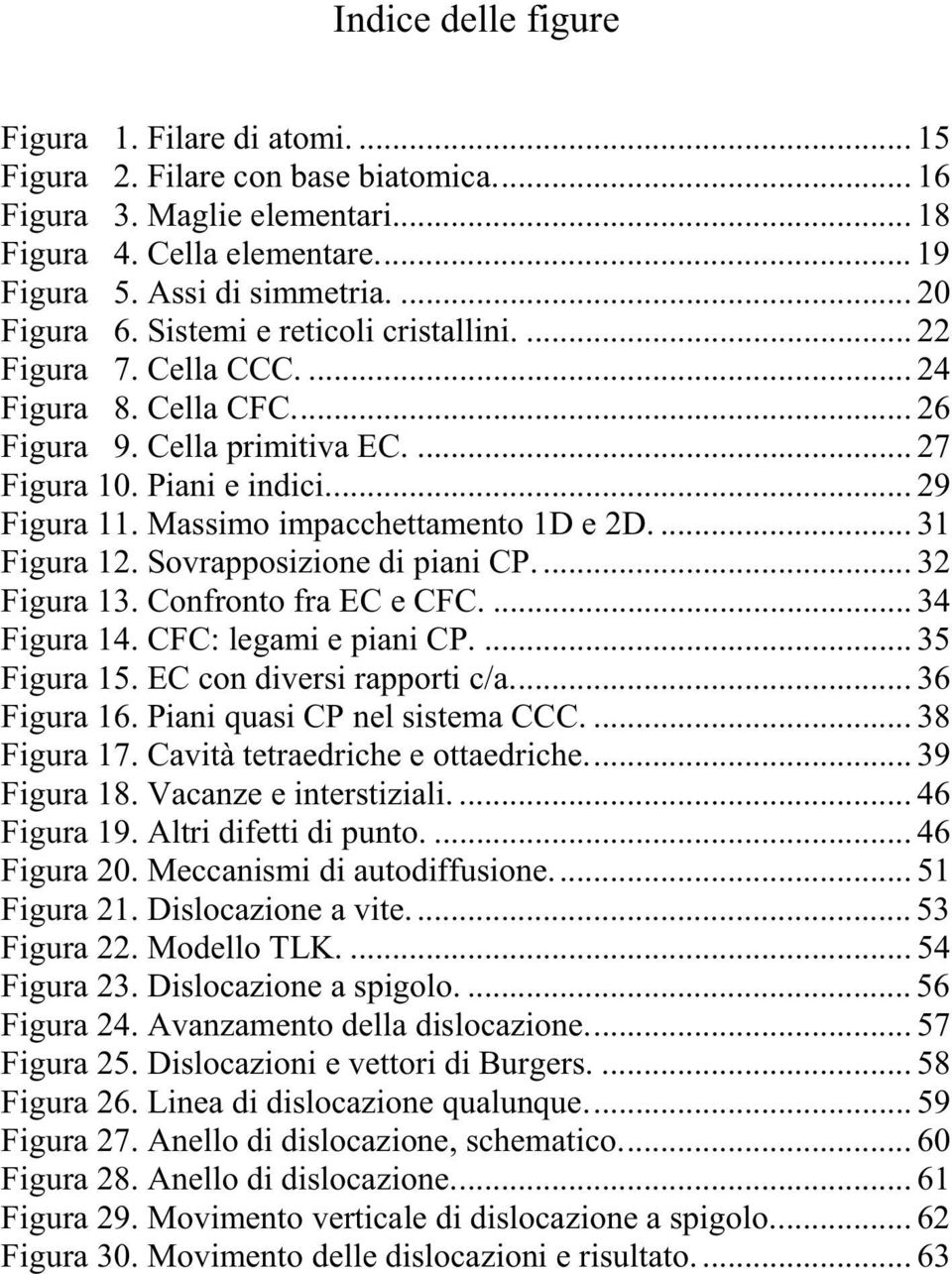 Massimo impacchettamento 1D e 2D.... 31 Figura 12. Sovrapposizione di piani CP.... 32 Figura 13. Confronto fra EC e CFC.... 34 Figura 14. CFC: legami e piani CP.... 35 Figura 15.