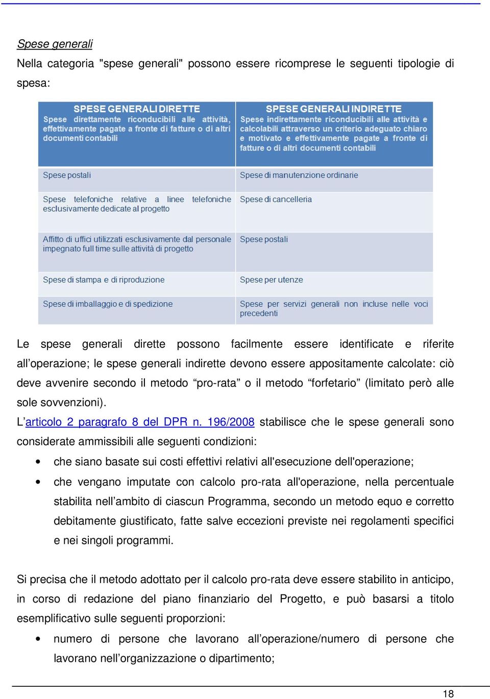 L articolo 2 paragrafo 8 del DPR n.