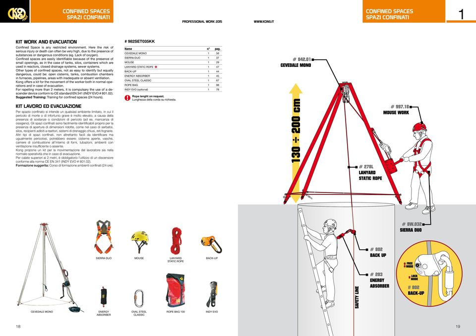 Confined spaces are easily identifiable because of the presence of small openins, as in the case of tanks, silos, containers which are used in reactors, closed drainae systems, sewer systems.