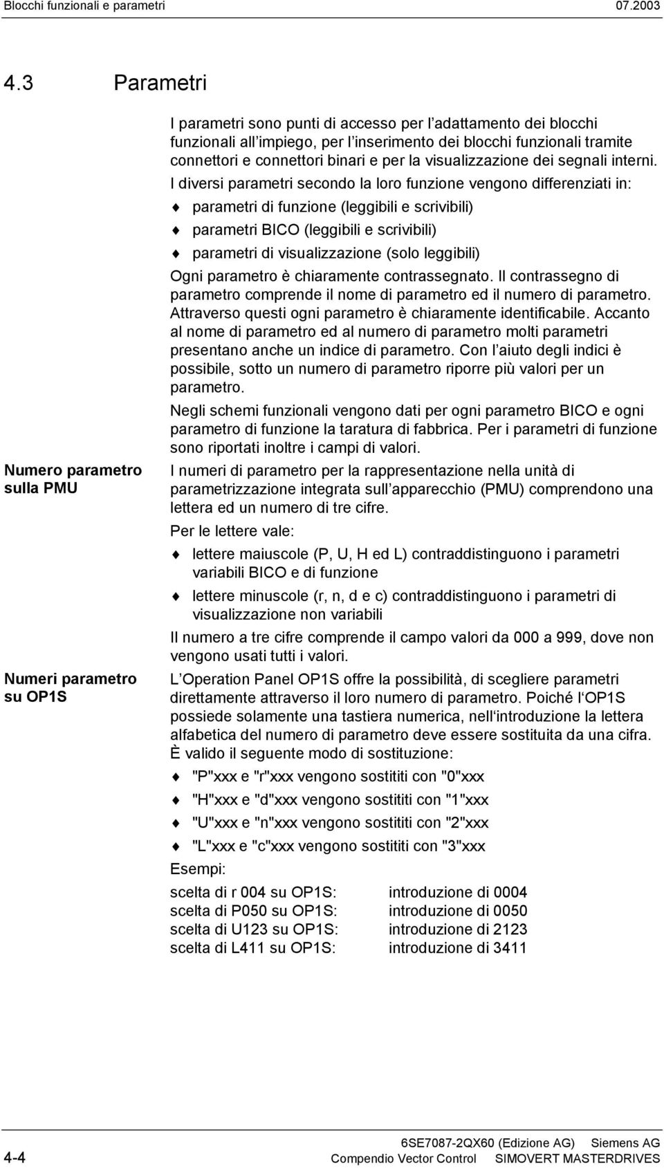 tramite connettori e connettori binari e per la visualizzazione dei segnali interni.