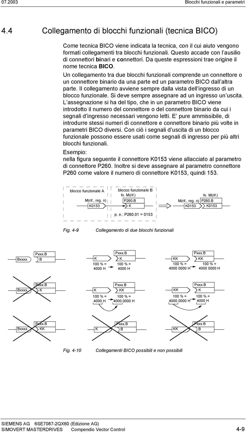 Questo accade con l ausilio di connettori binari e connettori. Da queste espressioni trae origine il nome tecnica BICO.