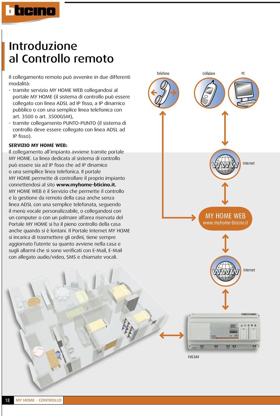 3500GS), - tramite collegamento PUNTO-PUNTO (il sistema di controllo deve essere collegato con linea ADSL ad IP fisso). SERVIZIO Y HOE WEB: Il collegamento all impianto avviene tramite portale Y HOE.