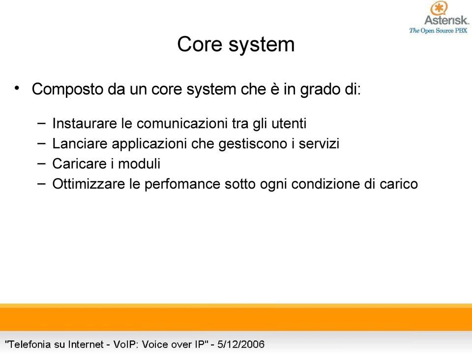 applicazioni che gestiscono i servizi Caricare i moduli